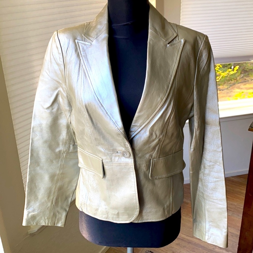 ❤️Worthington leather jacket